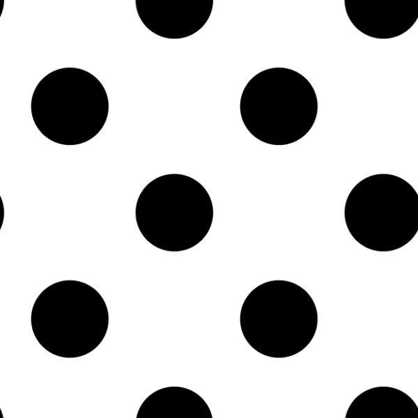 WALLPAPER PAPIER DOTTY BLACK WALLPAPER 100104