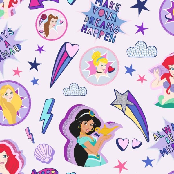 WALLPAPER PAPIER PRICESS BADGES 108018