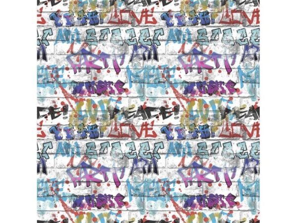 WALLPAPER PAPIER GRAFFITI MULTI 101686