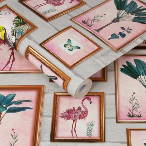 WALLPAPER PAPIER TROPICAL FRAME 106946