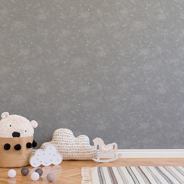 WALLPAPER PAPIER  CONSTELLATION GREY -GLOW IN THE DA 108014 – Image 2