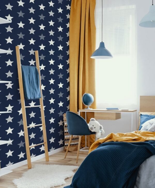 WALLPAPER PAPIER SUPERSTAR NAVY 108265 – Image 2