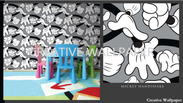 WALLPAPER PAPIER MICKEY HANDSHAKE 70-236 – Image 4