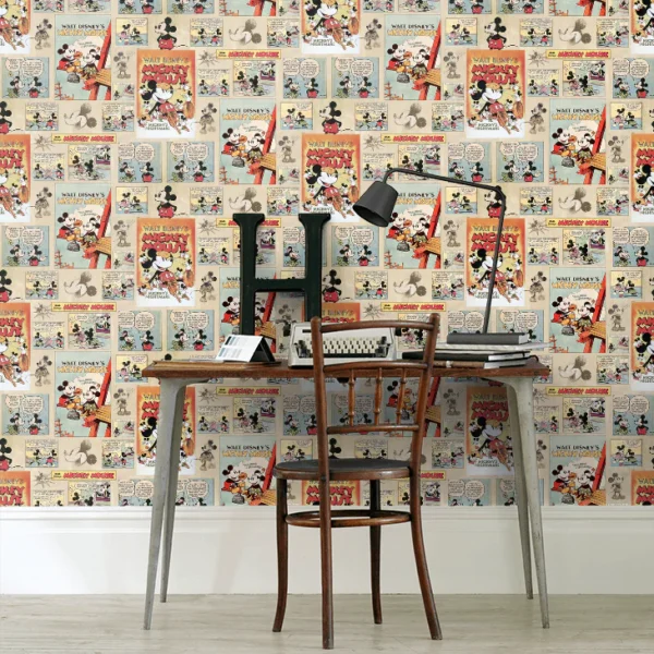 WALLPAPER PAPIER MICKEY VINTAGE EPISODE 70242 – Image 4