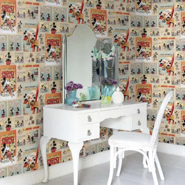 WALLPAPER PAPIER MICKEY VINTAGE EPISODE 70242 – Image 3