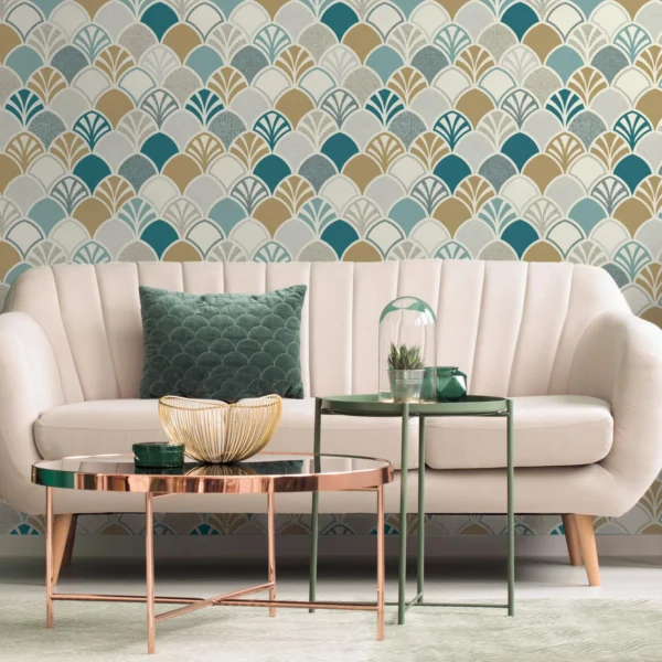 WALLPAPER PAPIER VI ARCADE VERT 51193104 – Image 2