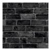 WALLPAPER PAPIER HOUSE BRICK CHARCOAL 107980