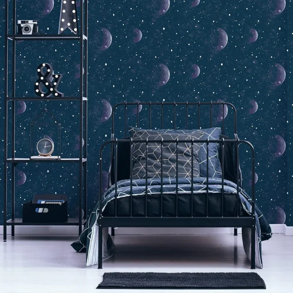 WALLPAPER PAPIER LUMINOCITY MONO-GLOW IN THE DARK 108015 – Image 2