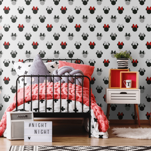 WALLPAPER PAPIER PEINT MINNIE SPARKLE 105828 – Image 2