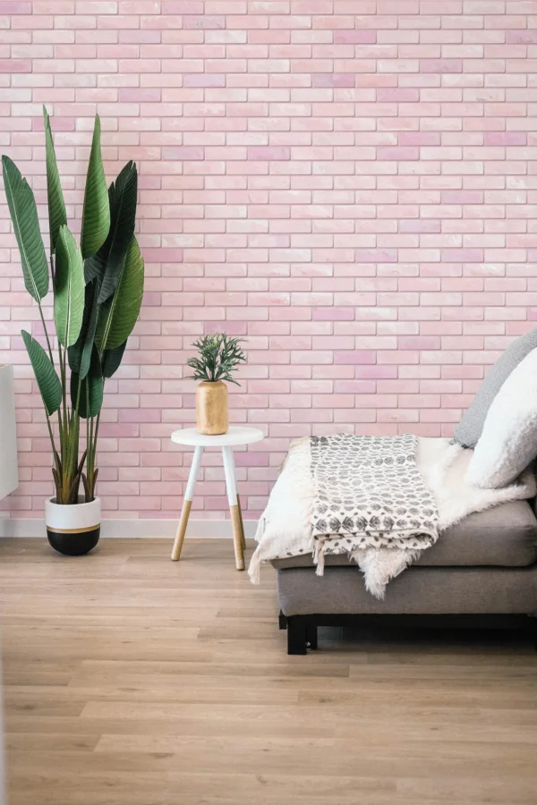 WALLPAPER PAPIER PINK BRICK 108591 – Image 3
