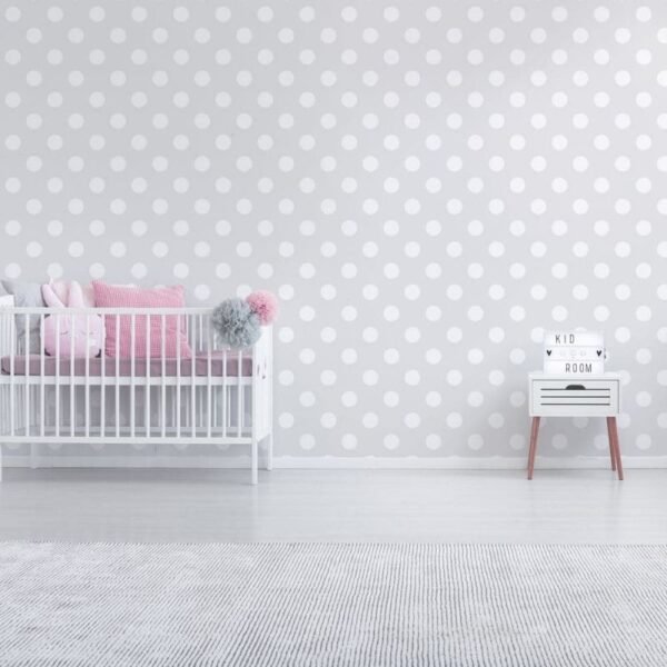 WALLPAPER PAPIER DOTTY GREY 100102 – Image 2