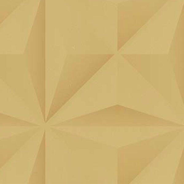 WALLPAPER PAPIER VI LYS 3D OCRE JAUNE 51176602