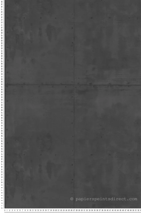 WALLPAPER PAPIER VI PLAQUE METAL ANTHRACIT 51193029
